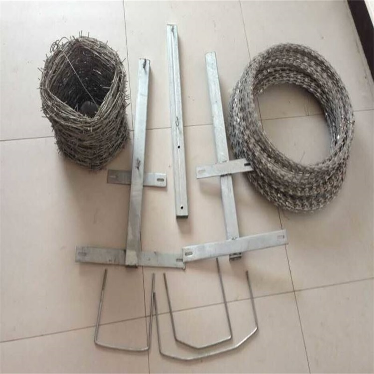  鐵路防護(hù)柵欄土字支架圖片4